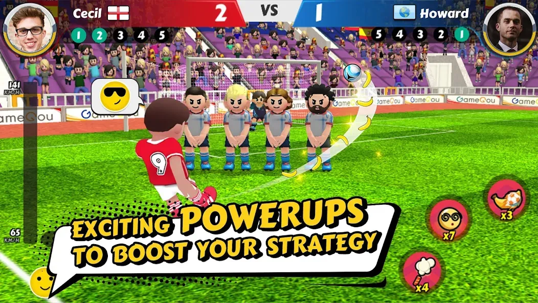Perfect Kick 2 — Online Soccer (Пэрфект Кик2) [MOD: Меню/Много денег] - Скриншот 1