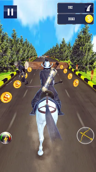 Cowboy Horse Run [MOD: Mega Mod/Меню] - Скриншот 1