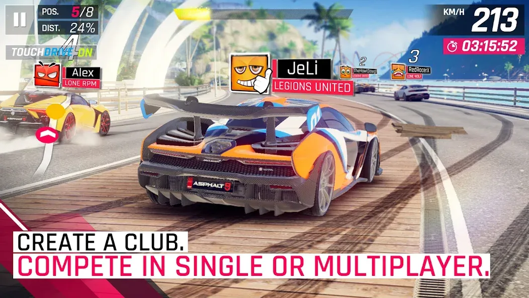 Asphalt 9: Legends (Асфальт 9) [MOD: Мод Меню/Взлом] - Скриншот 4