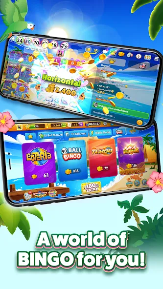 GamePoint Bingo — Bingo games (ГеймПоинт Бинго) [MOD: Mega Mod/Меню] - Скриншот 2