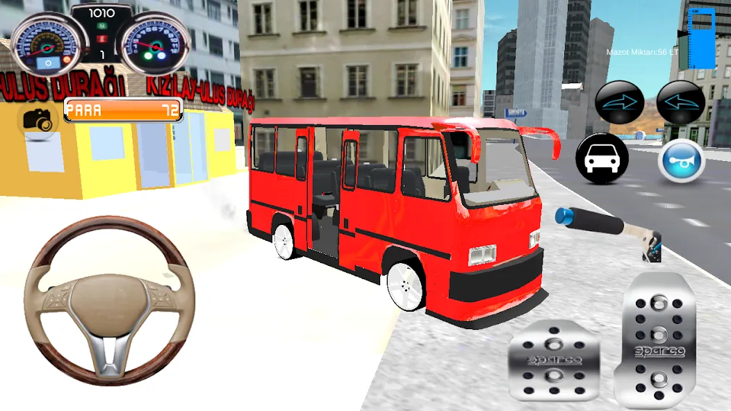 Minibüs Şoförü [MOD: Меню/Много денег] - Скриншот 5