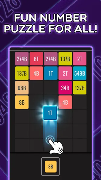 Join Blocks 2048 Number Puzzle (Джоин Блокс) [MOD: Mega Mod/Меню] - Скриншот 1