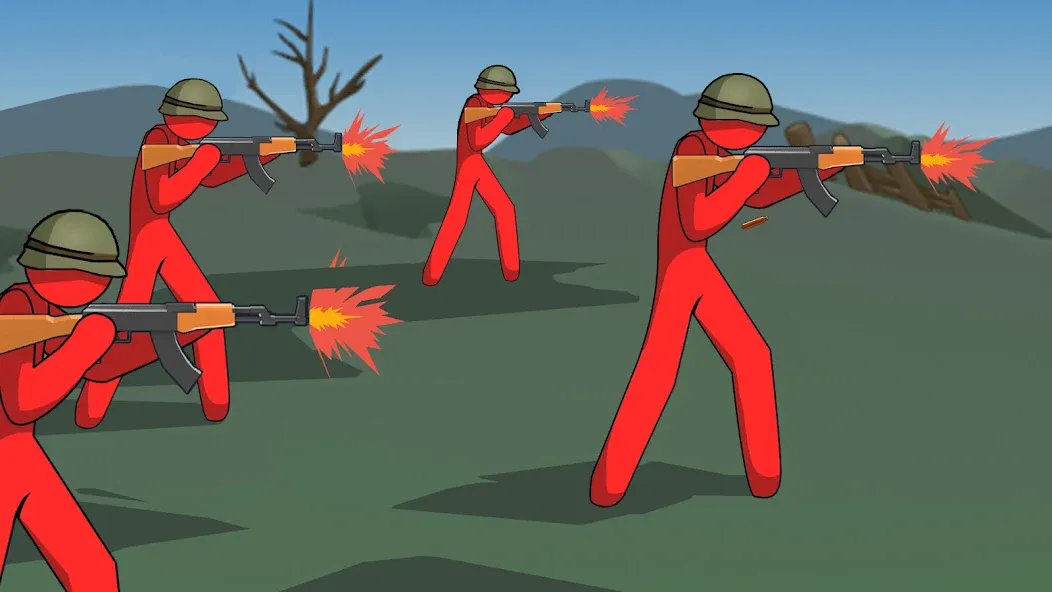 Stickman History Battle (Стикмен История Битва) [MOD: Все открыто] - Скриншот 1