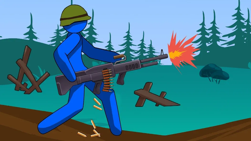 Stickman History Battle (Стикмен История Битва) [MOD: Все открыто] - Скриншот 2