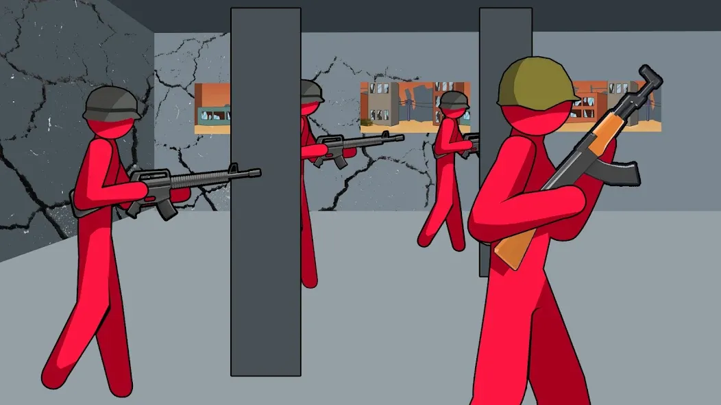 Stickman History Battle (Стикмен История Битва) [MOD: Все открыто] - Скриншот 3