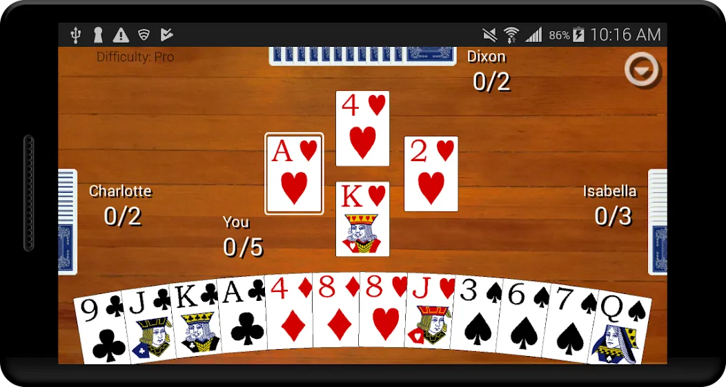 Spades Card Classic (Спейдс Кард Классик) [MOD: Меню/Много денег] - Скриншот 1