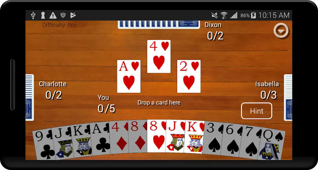 Spades Card Classic (Спейдс Кард Классик) [MOD: Меню/Много денег] - Скриншот 3