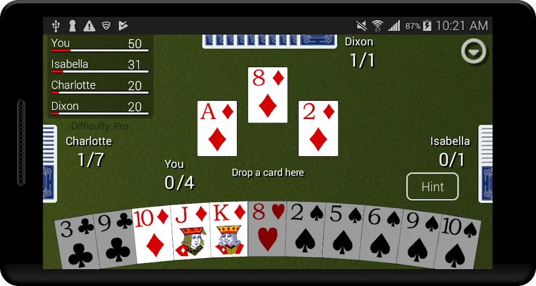 Spades Card Classic (Спейдс Кард Классик) [MOD: Меню/Много денег] - Скриншот 5