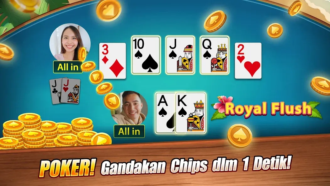 LUXY Domino Gaple QiuQiu Poker (Лукси Домино Гапл Киукиу Покер) [MOD: Мод Меню/Взлом] - Скриншот 3