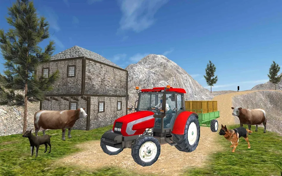Tractor Driver 3D Farming Sim (Тракторист 3D Симулятор Фермерства) [MOD: Все открыто] - Скриншот 5