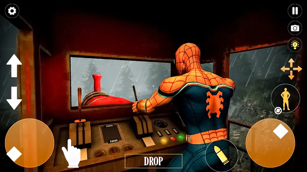 Horror Spider : Scary Train [MOD: Бесконечные деньги] - Скриншот 1