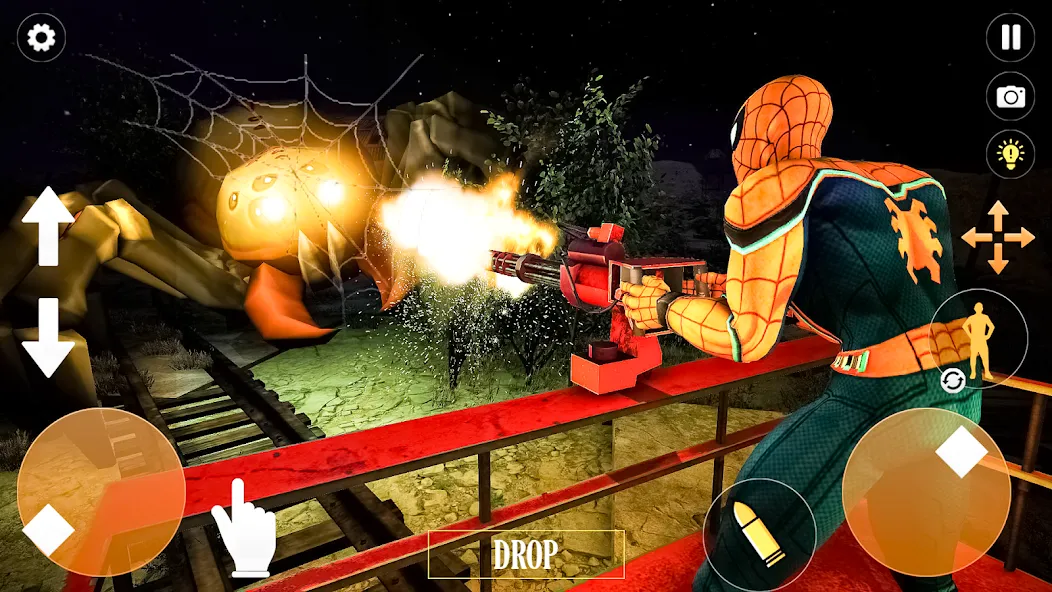 Horror Spider : Scary Train [MOD: Бесконечные деньги] - Скриншот 2