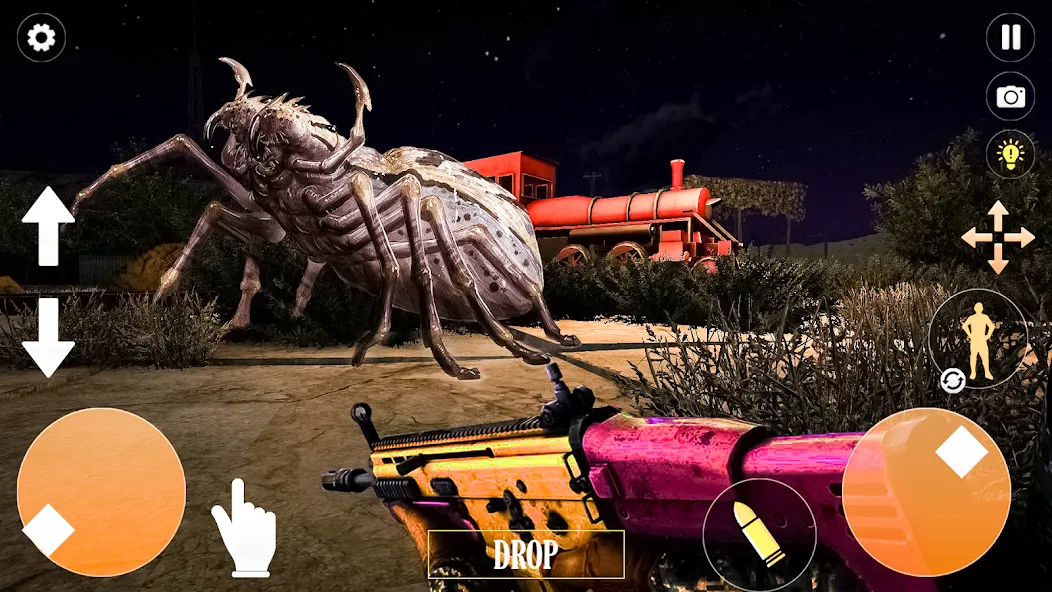 Horror Spider : Scary Train [MOD: Бесконечные деньги] - Скриншот 5