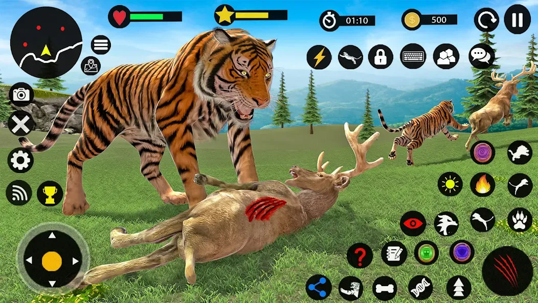 Tiger Games: Tiger Sim Offline [MOD: Все открыто] - Скриншот 1