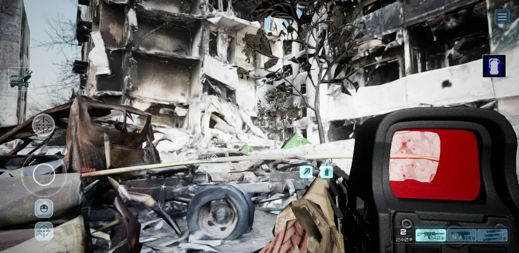 Shooter War WW3 CoopValor 2056 (Шутер  Третья мировая война) [MOD: Все разблокировано] - Скриншот 5
