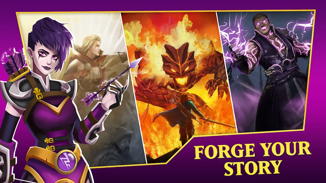 Hero Legacy: Adventure RPG (Хиро Легаси) [MOD: Бесконечные деньги] - Скриншот 4