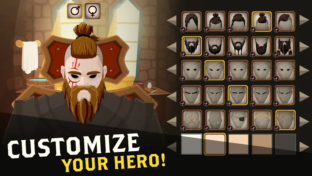 Questland: RPG Fantasy Game (Квестленд) [MOD: Premium/Unlocked] - Скриншот 1