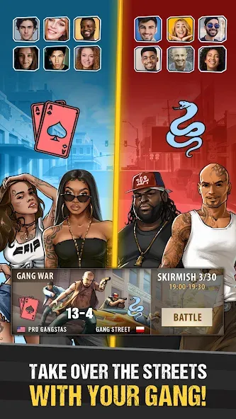 The Gang: Street Mafia Wars (Зэ Гэнг) [MOD: Бесконечные деньги] - Скриншот 3