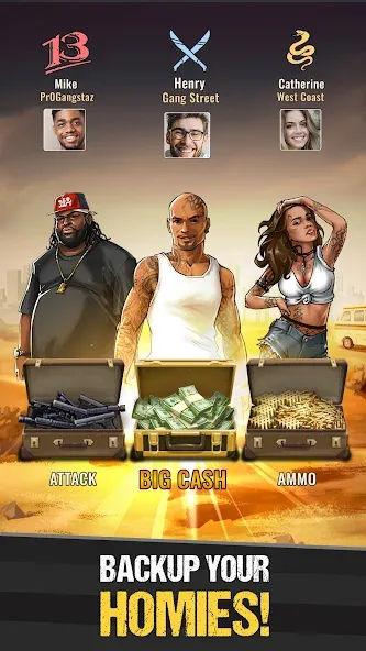 The Gang: Street Mafia Wars (Зэ Гэнг) [MOD: Бесконечные деньги] - Скриншот 5