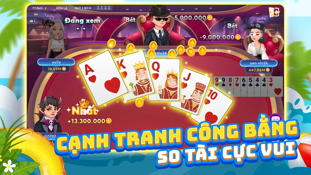 Tiến lên chặt heo Cybernetic [MOD: Все открыто] - Скриншот 1
