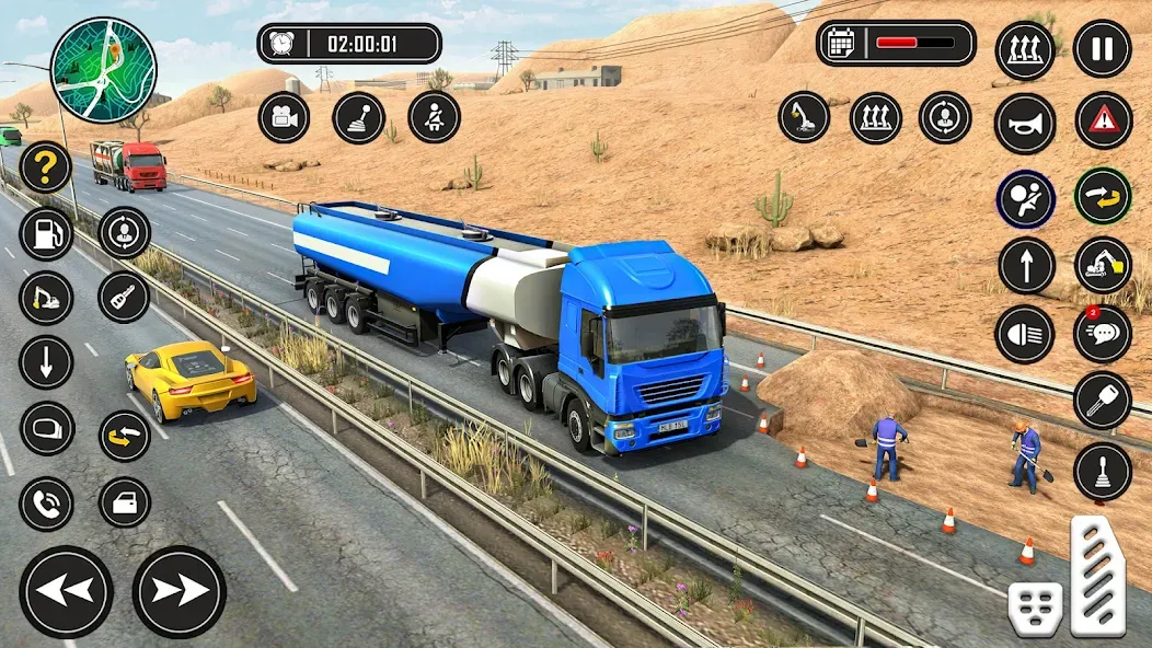 Truck Simulator — Truck Games (Трак Симулятор) [MOD: Все разблокировано] - Скриншот 1