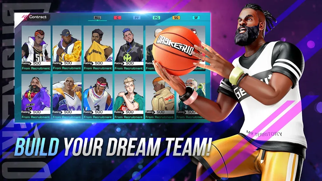 Basketrio — Allstar Streetball (Баскетрио) [MOD: Мод Меню/Взлом] - Скриншот 3