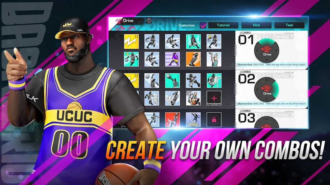 Basketrio — Allstar Streetball (Баскетрио) [MOD: Мод Меню/Взлом] - Скриншот 4