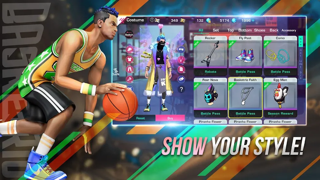 Basketrio — Allstar Streetball (Баскетрио) [MOD: Мод Меню/Взлом] - Скриншот 5