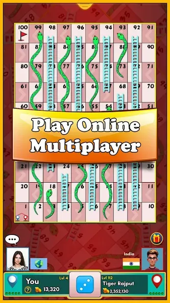 Snakes and Ladders King (Снейкс энд Ладдерс Кинг) [MOD: Все открыто] - Скриншот 1