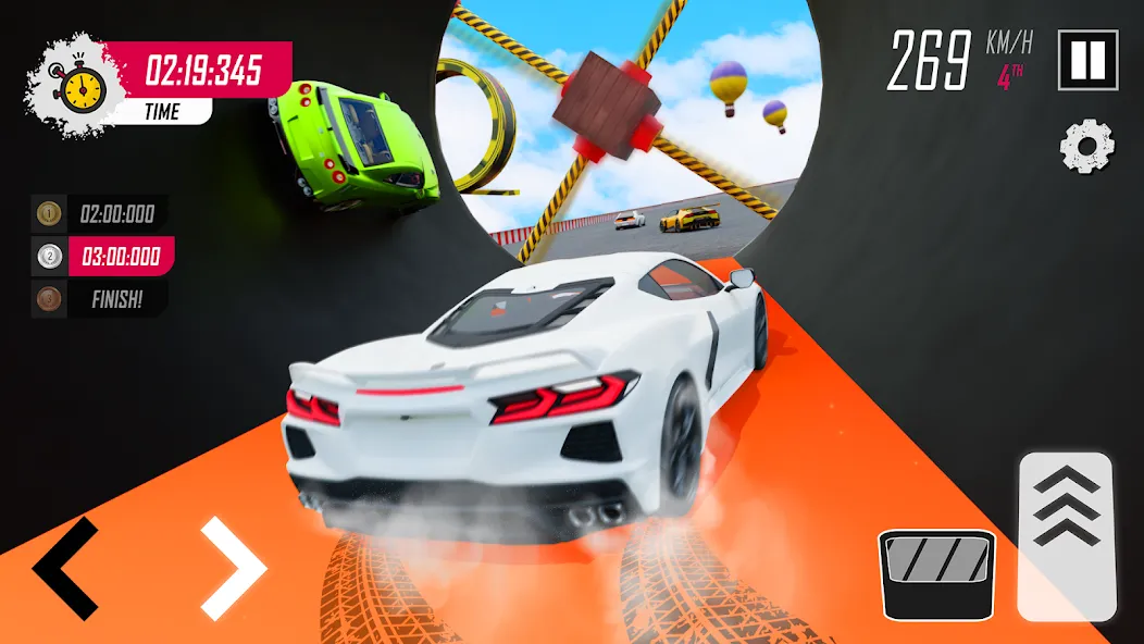 Racing Car Stunt - Скриншот 1