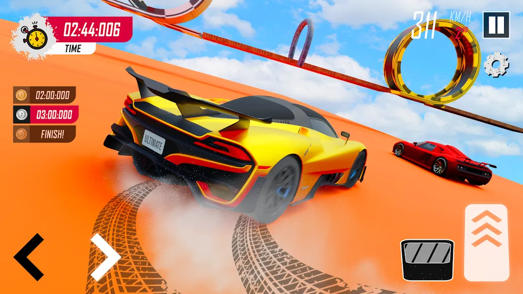 Racing Car Stunt - Скриншот 3