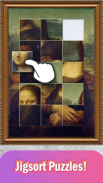 Jigsort Puzzles (Джигсорт Пазлы) [MOD: Premium/Unlocked] - Скриншот 1