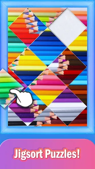 Jigsort Puzzles (Джигсорт Пазлы) [MOD: Premium/Unlocked] - Скриншот 4