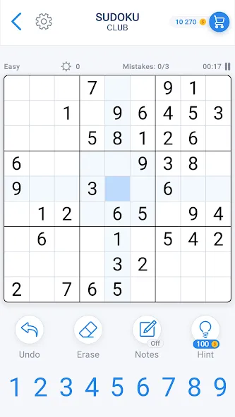 Sudoku Game — Daily Puzzles [MOD: Меню/Много денег] - Скриншот 2