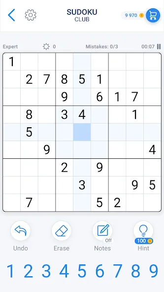 Sudoku Game — Daily Puzzles [MOD: Меню/Много денег] - Скриншот 5