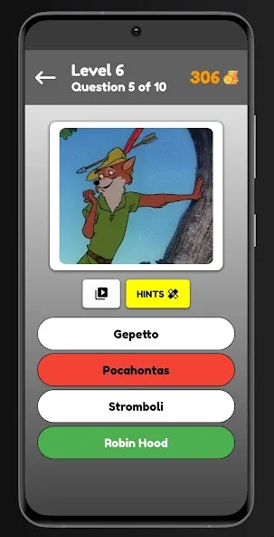 Guess Cartoon Character Quiz (Угадайте кенди Какой персонаж Квиз) [MOD: Разблокировано] - Скриншот 1