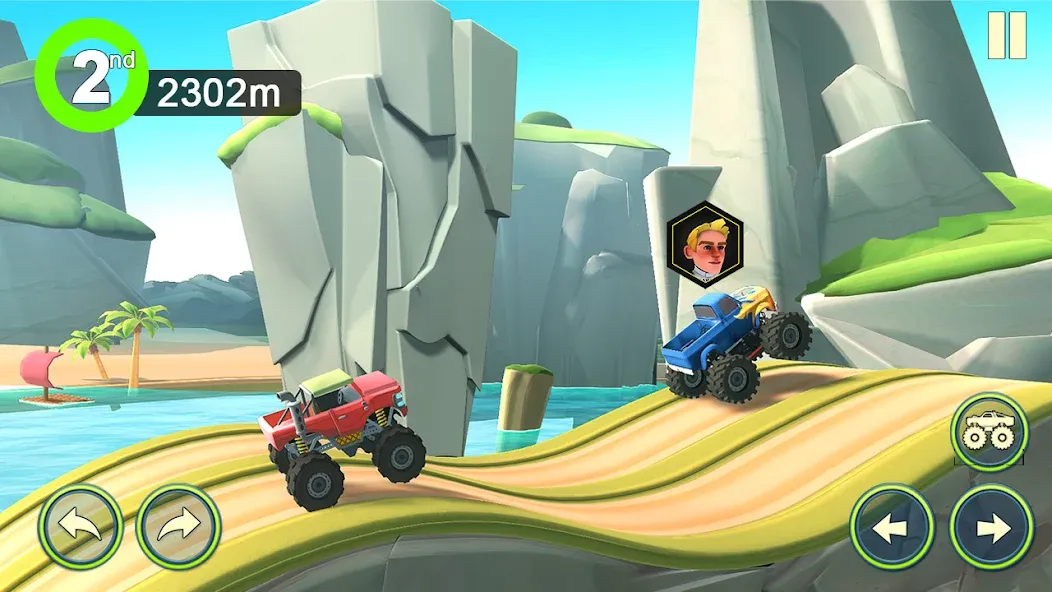 Monster Truck Crush (Монстр Трак Стант) [MOD: Много монет/Энергии] - Скриншот 1