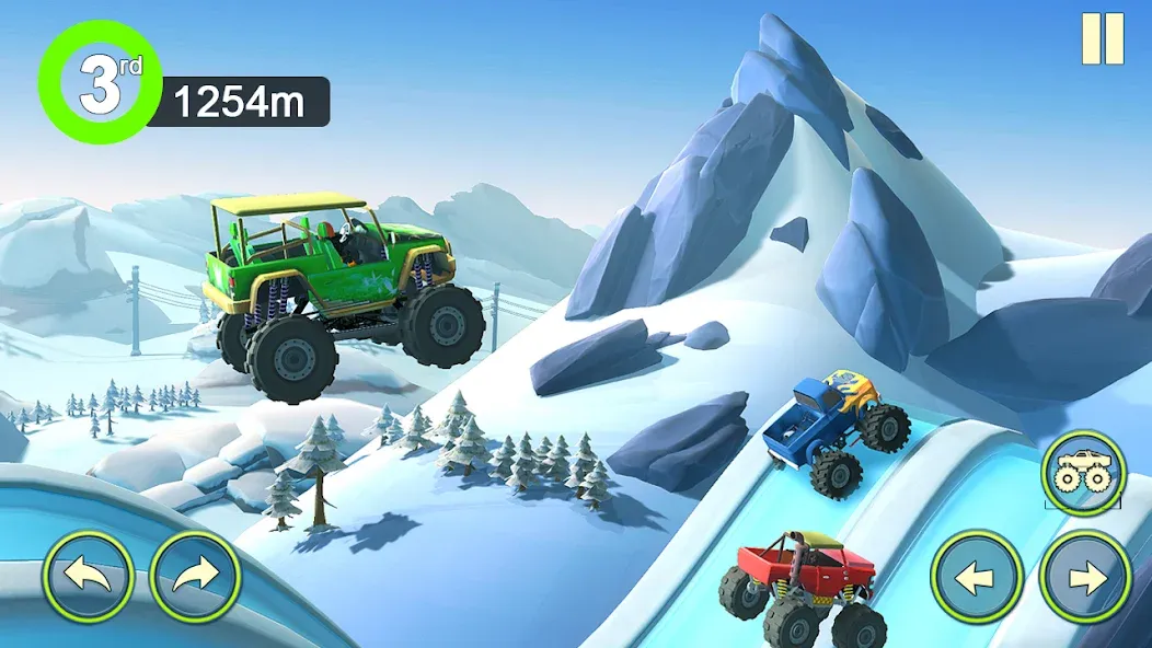 Monster Truck Crush (Монстр Трак Стант) [MOD: Много монет/Энергии] - Скриншот 2