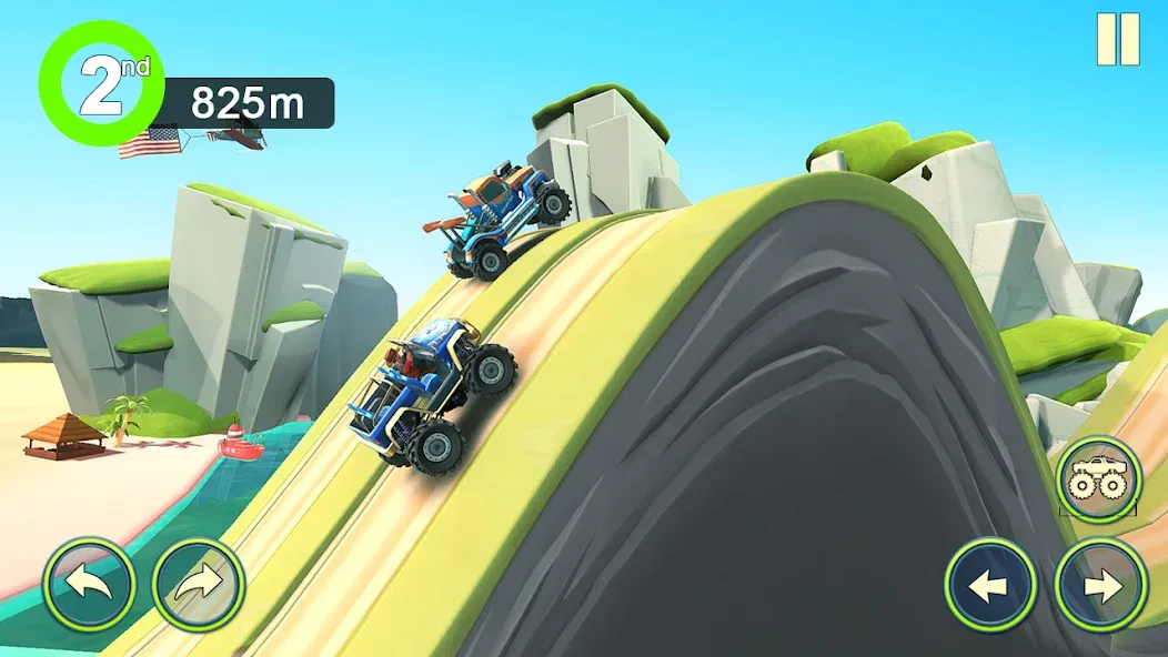 Monster Truck Crush (Монстр Трак Стант) [MOD: Много монет/Энергии] - Скриншот 3