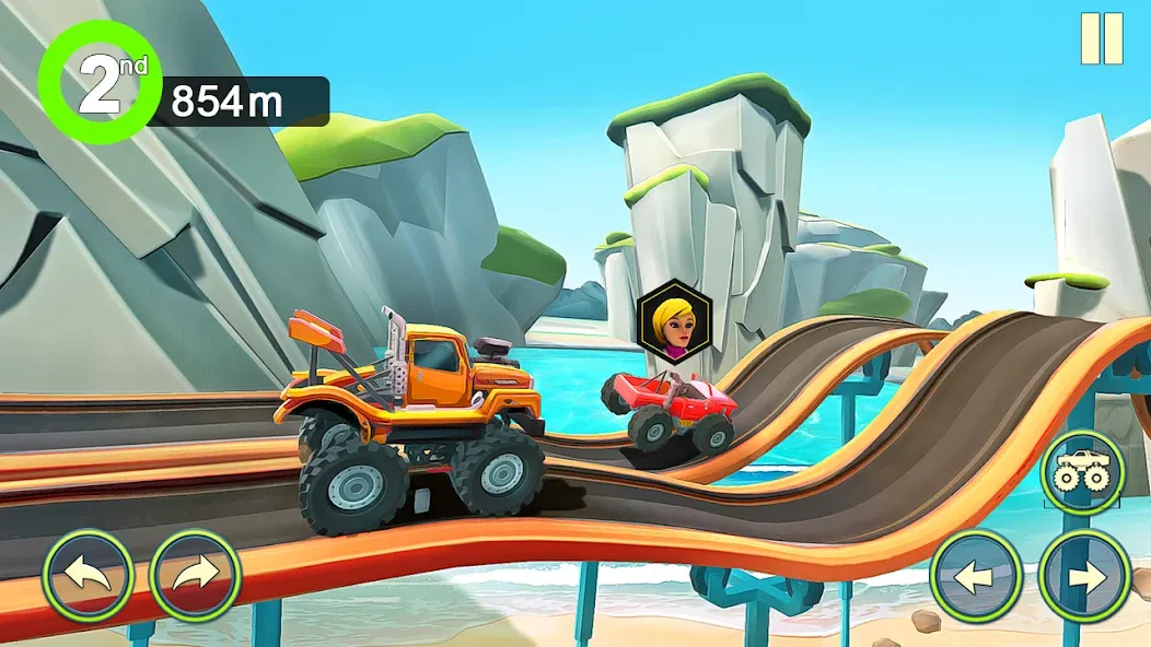 Monster Truck Crush (Монстр Трак Стант) [MOD: Много монет/Энергии] - Скриншот 4