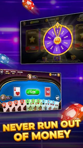 Gin Rummy — Card Game (Джин Рами) [MOD: Все открыто] - Скриншот 4