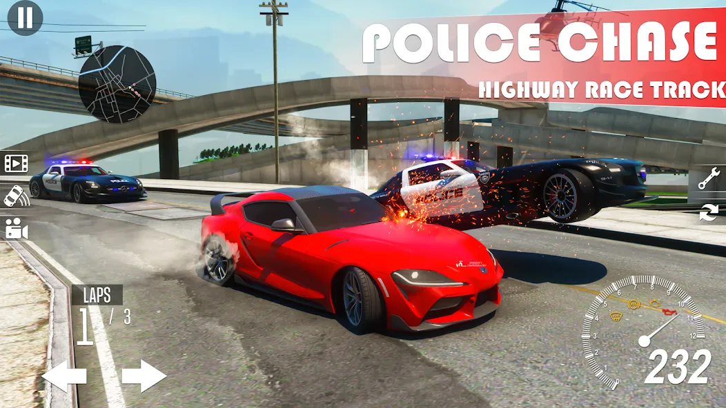 Extreme Car Driving Games [MOD: Бесконечные деньги] - Скриншот 4