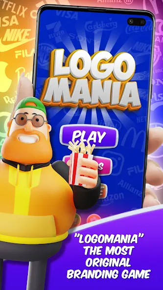 Logomania — Logo Quiz Original (Логомания 1) [MOD: Mega Mod/Меню] - Скриншот 1