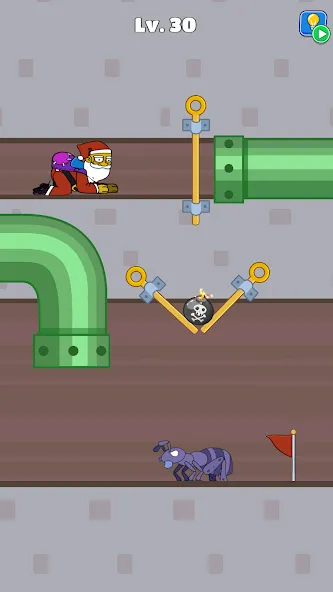 Prison Escape: Pin Puzzle (Позонный эксперт) [MOD: Все открыто] - Скриншот 5