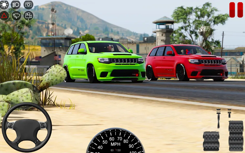 US Prado Car Games Simulator [MOD: Много монет/Энергии] - Скриншот 2