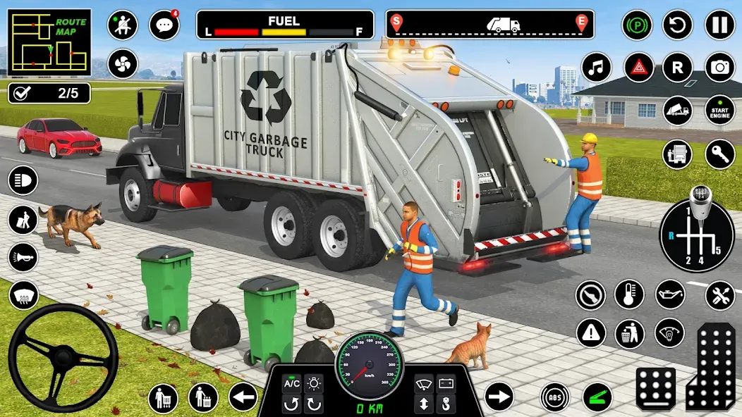Truck Driving Games Truck Game (Трак Драйвинг игры Трак игра) [MOD: Много монет/Энергии] - Скриншот 3