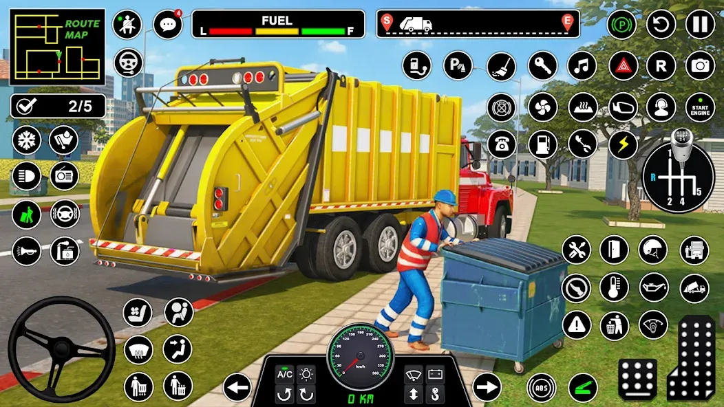 Truck Driving Games Truck Game (Трак Драйвинг игры Трак игра) [MOD: Много монет/Энергии] - Скриншот 4