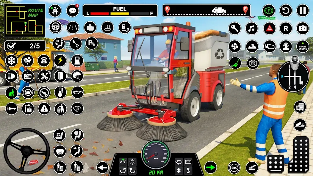 Truck Driving Games Truck Game (Трак Драйвинг игры Трак игра) [MOD: Много монет/Энергии] - Скриншот 5