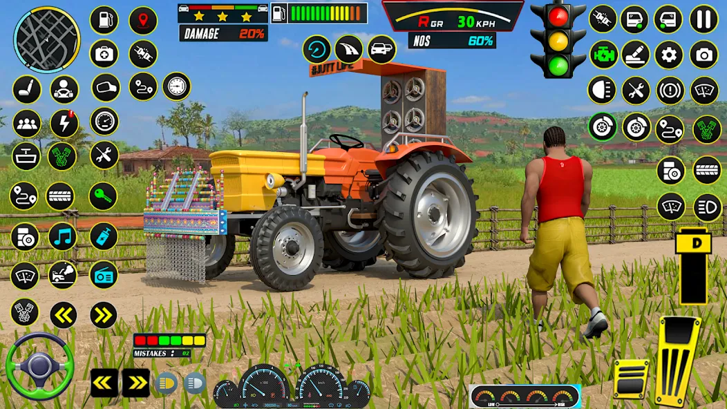 Farming Tractor Game Simulator (Фарминг Трактор Игра Симулятор) [MOD: Premium/Unlocked] - Скриншот 2