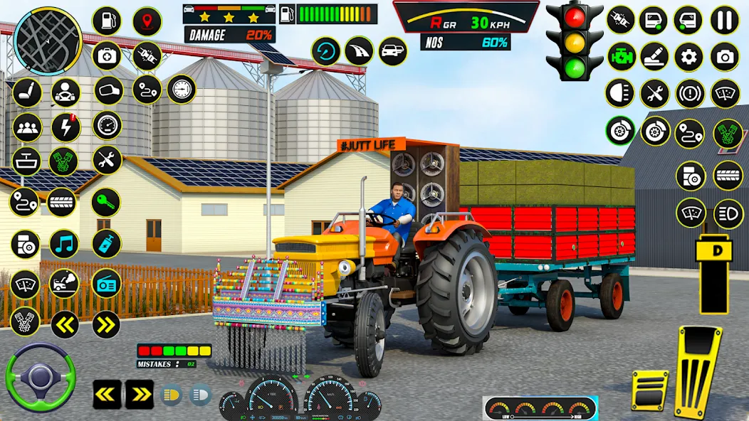 Farming Tractor Game Simulator (Фарминг Трактор Игра Симулятор) [MOD: Premium/Unlocked] - Скриншот 3